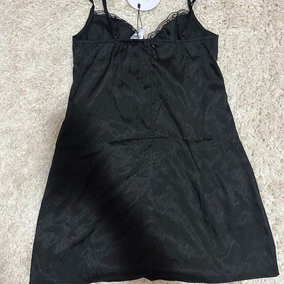 Princess Polly Dale Mini Black Dress - Picture 2 of 3